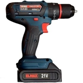 دریل شارژی 21 ولت 13 میلی متر دو دور چکشی براشلش
